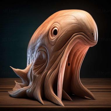 3D модель Psychroteuthis glacialis (STL)